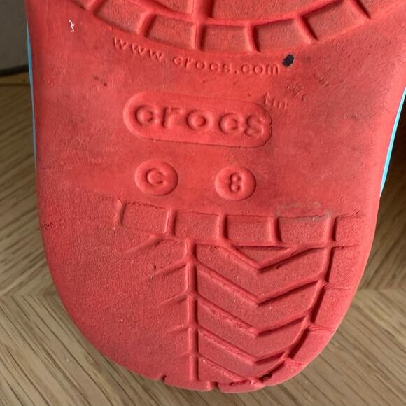Rare Crocs x Super Mario Toddler Sandals - SZ 8 C - Picture 9 of 9
